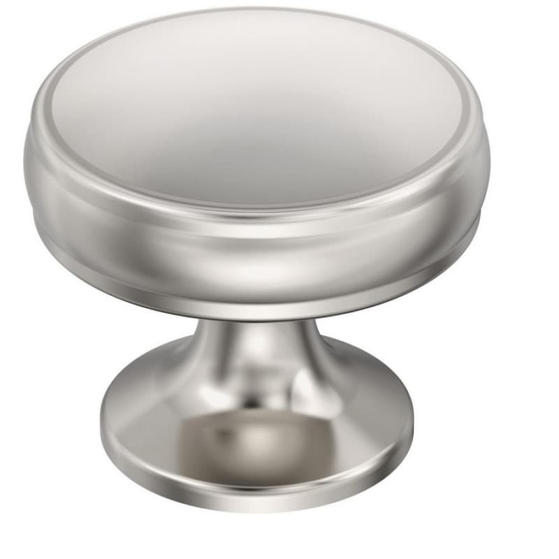 1-1/4" Renown Cabinet Knob, Polished Nickel