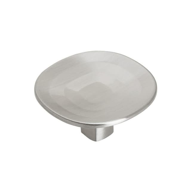 1-9/16" Concentric Round Knob, Satin Nickel
