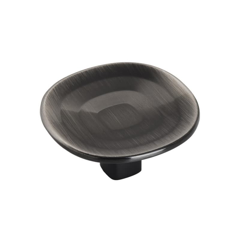 1-9/16" Concentric Round Knob, Gunmetal