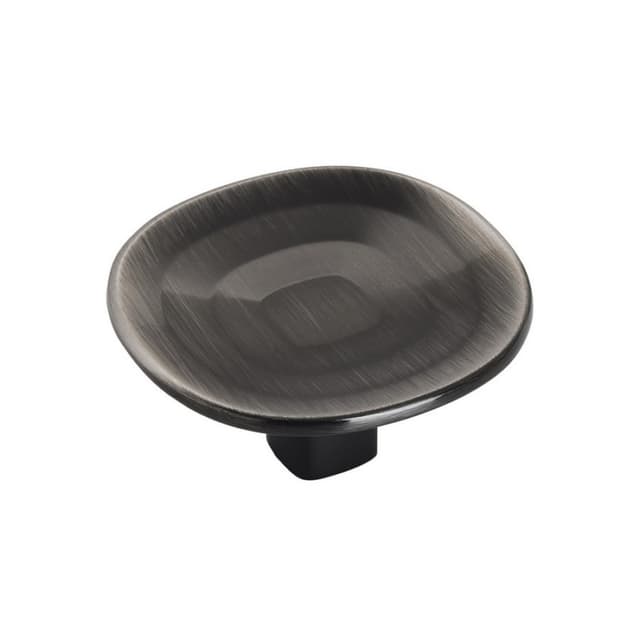 1-9/16" Concentric Round Knob, Gunmetal