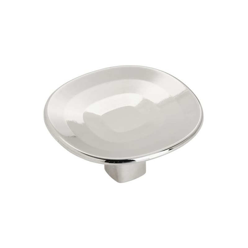 1-9/16" Concentric Round Knob, Polished Nickel