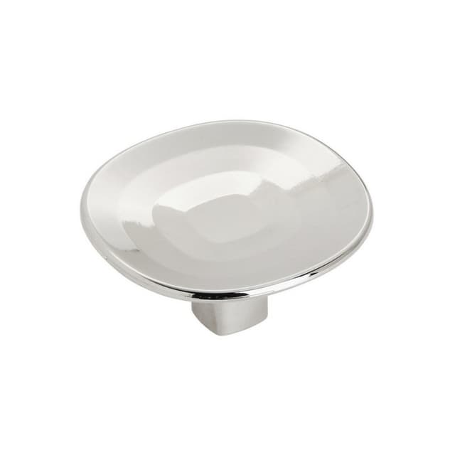 1-9/16" Concentric Round Knob, Polished Nickel