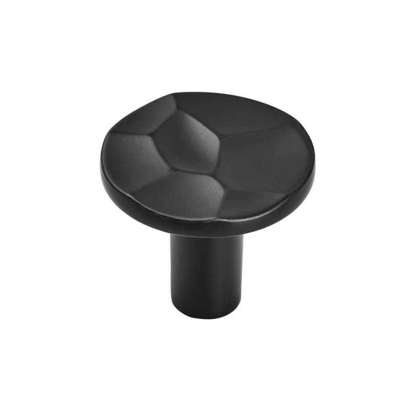 1-3/16" Kamari Mushroom Knob, Matte Black