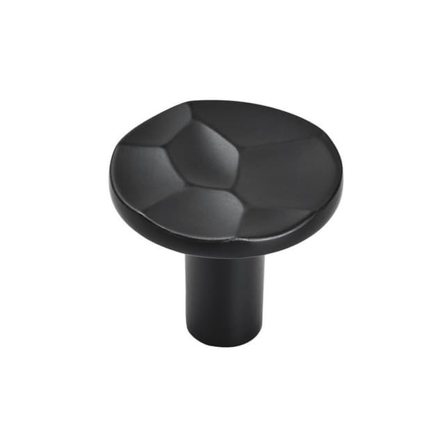 1-3/16" Kamari Mushroom Knob, Matte Black
