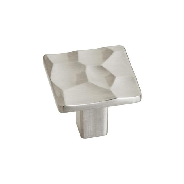 1-3/16" Kamari Square Knob, Satin Nickel