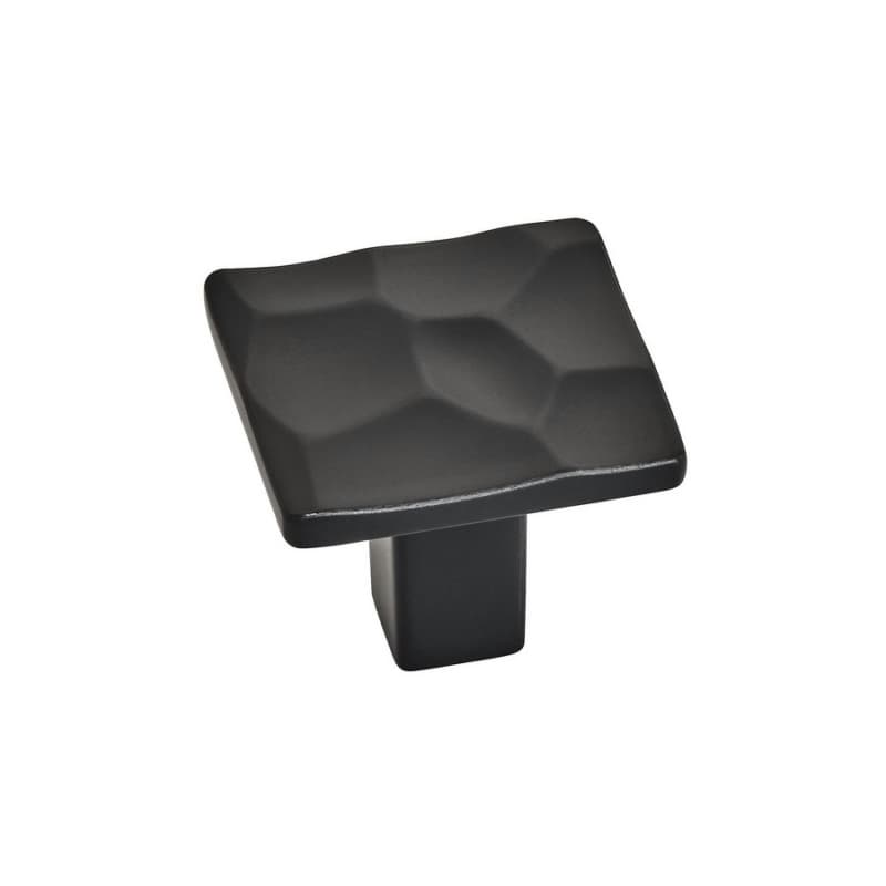 1-3/16" Kamari Square Knob, Matte Black