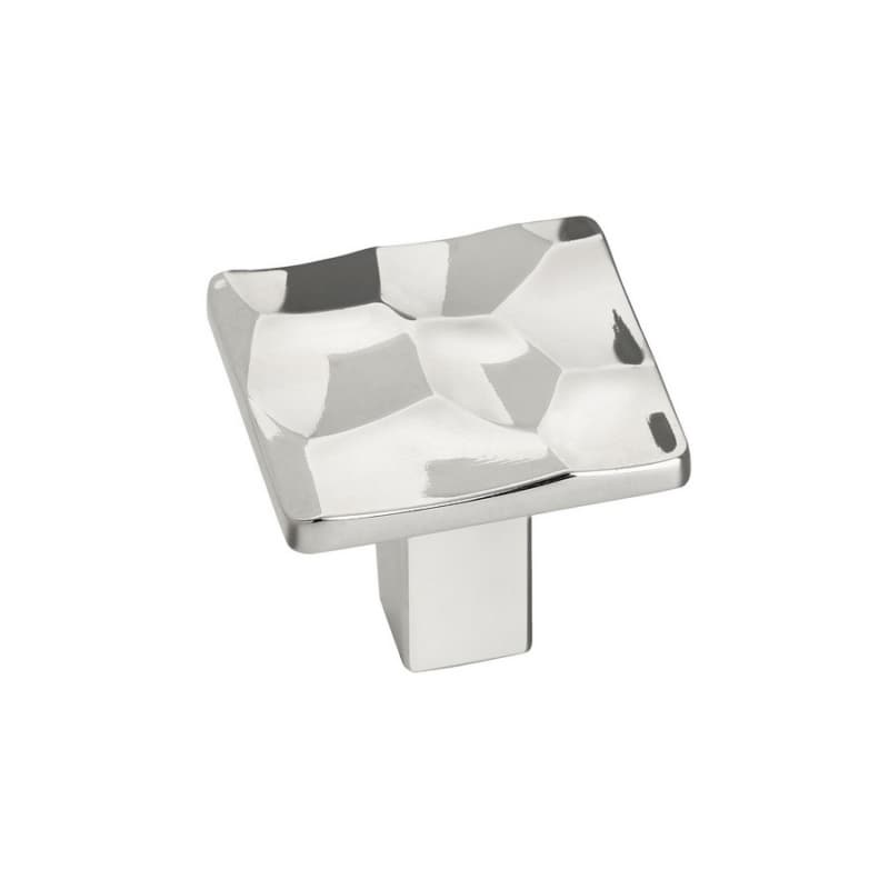 1-3/16" Kamari Square Knob, Polished Nickel