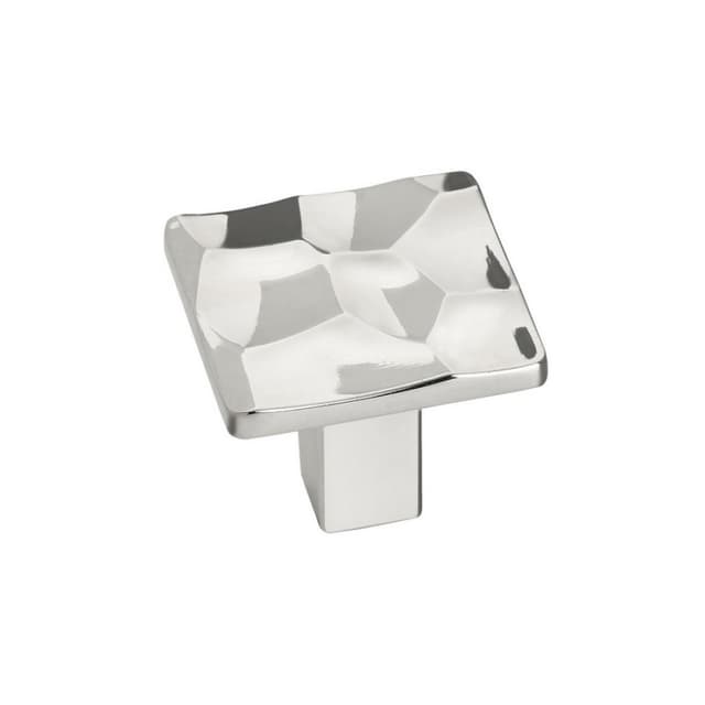 1-3/16" Kamari Square Knob, Polished Nickel