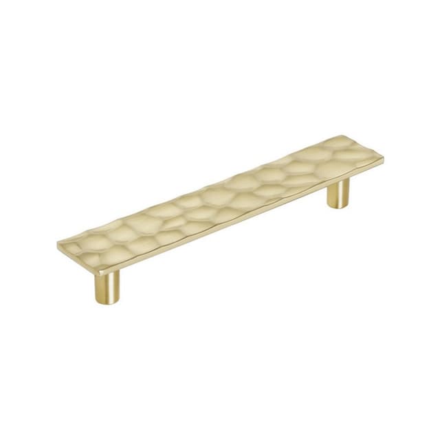 5-1/16" Kamari Rectangle Knob, Golden Champagne