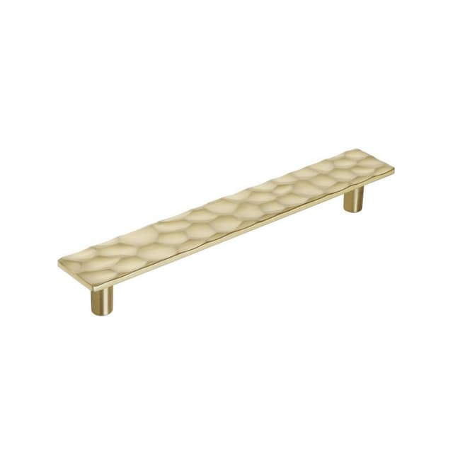 6-5/16" Kamari Rectangle Knob, Golden Champagne
