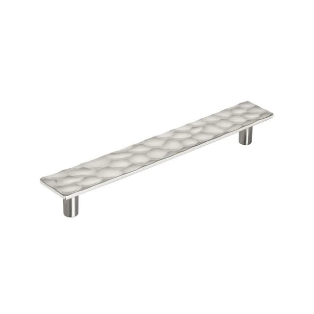 6-5/16" Kamari Rectangle Knob, Satin Nickel