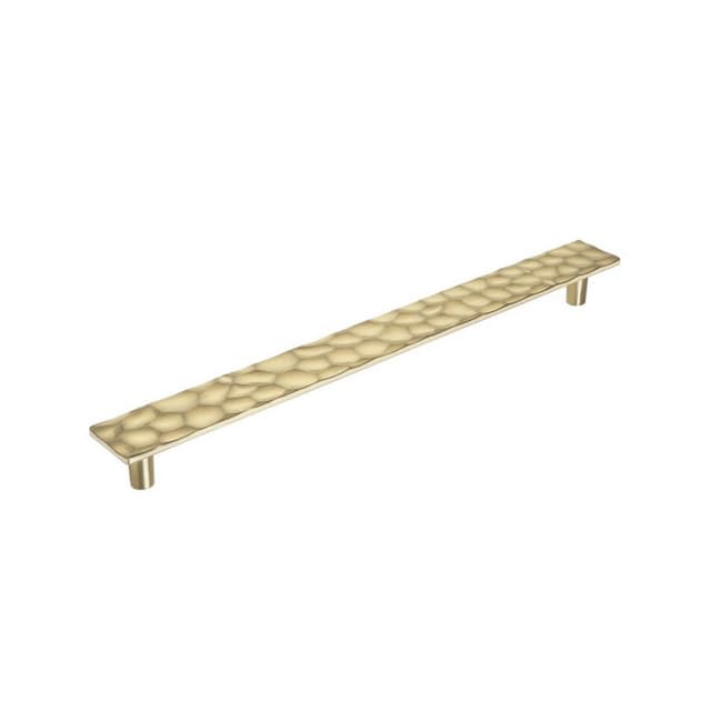 10-1/16" Kamari Rectangle Knob, Golden Champagne