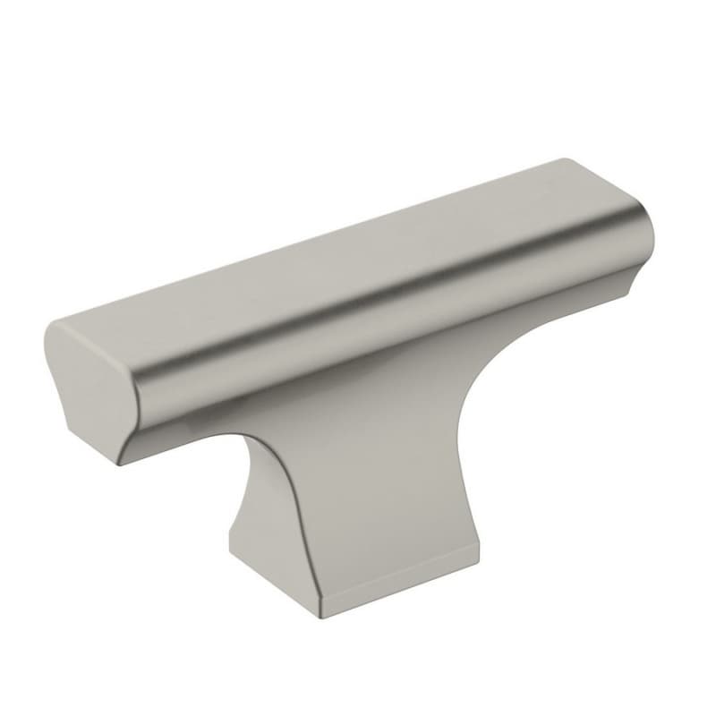 2" Status T-Knob, Satin Nickel Finish