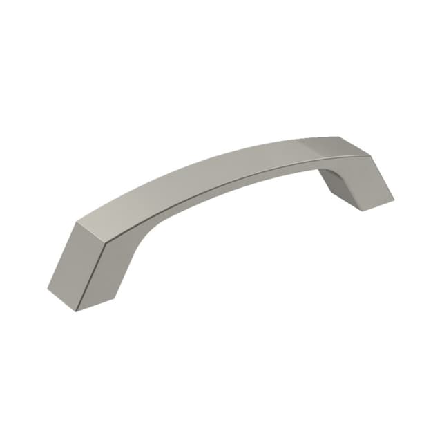 96mm Premise Cabinet Pull, Satin Nickel