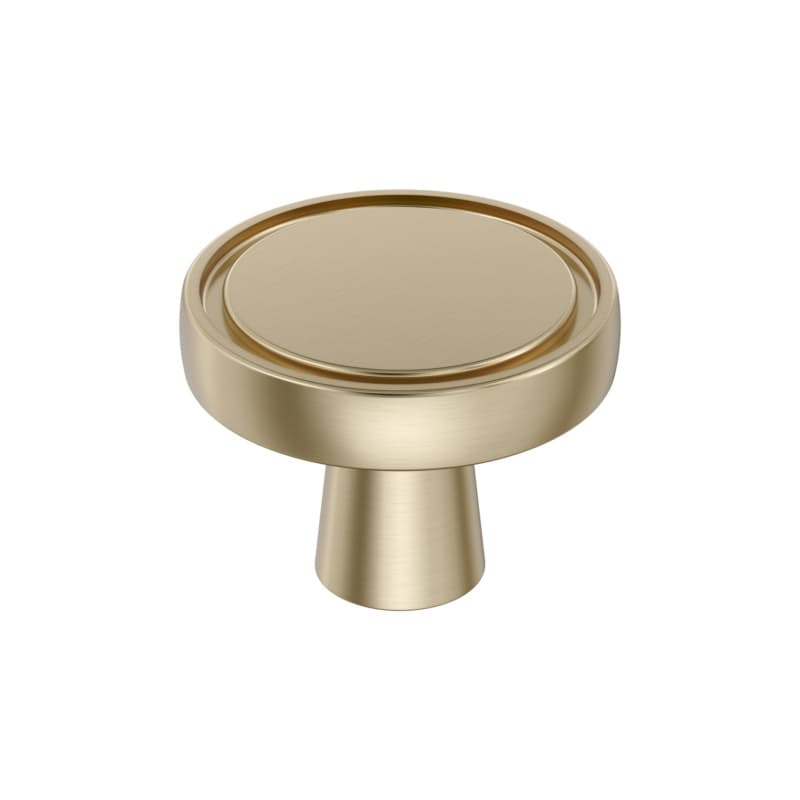1-3/8" Destine Cabinet Knob, Golden Champagne