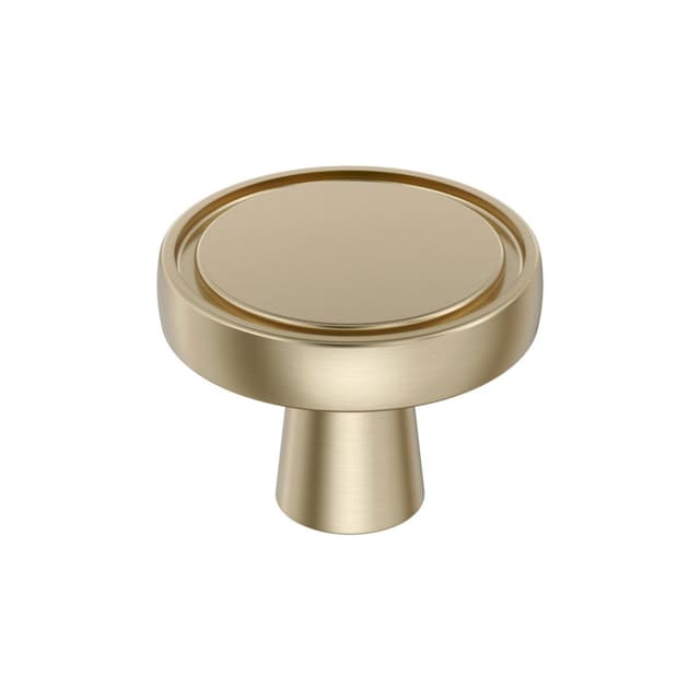 1-3/8" Destine Cabinet Knob, Golden Champagne