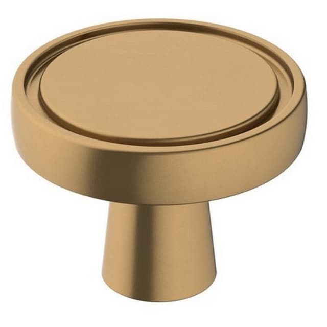 1-3/8" Destine Mushroom Knob, Champagne Bronze Finish