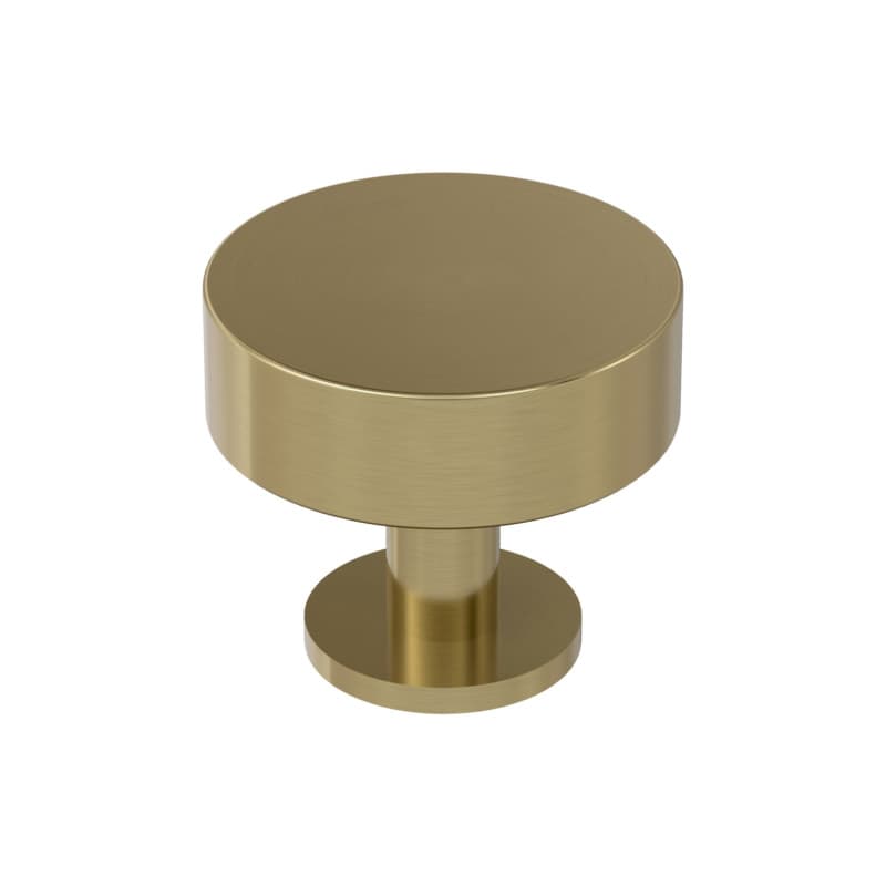 1-1/4" Radius Round Cabinet Knob, Golden Champagne