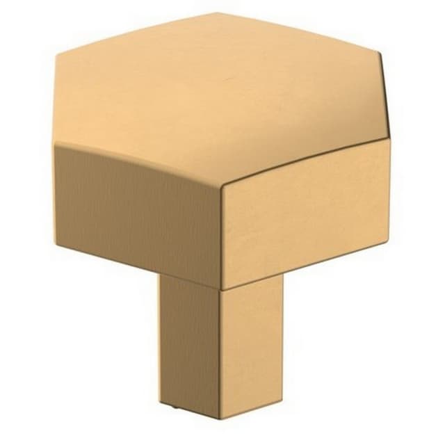 1-1/4" Caliber Hexagonal Knob, Champagne Bronze