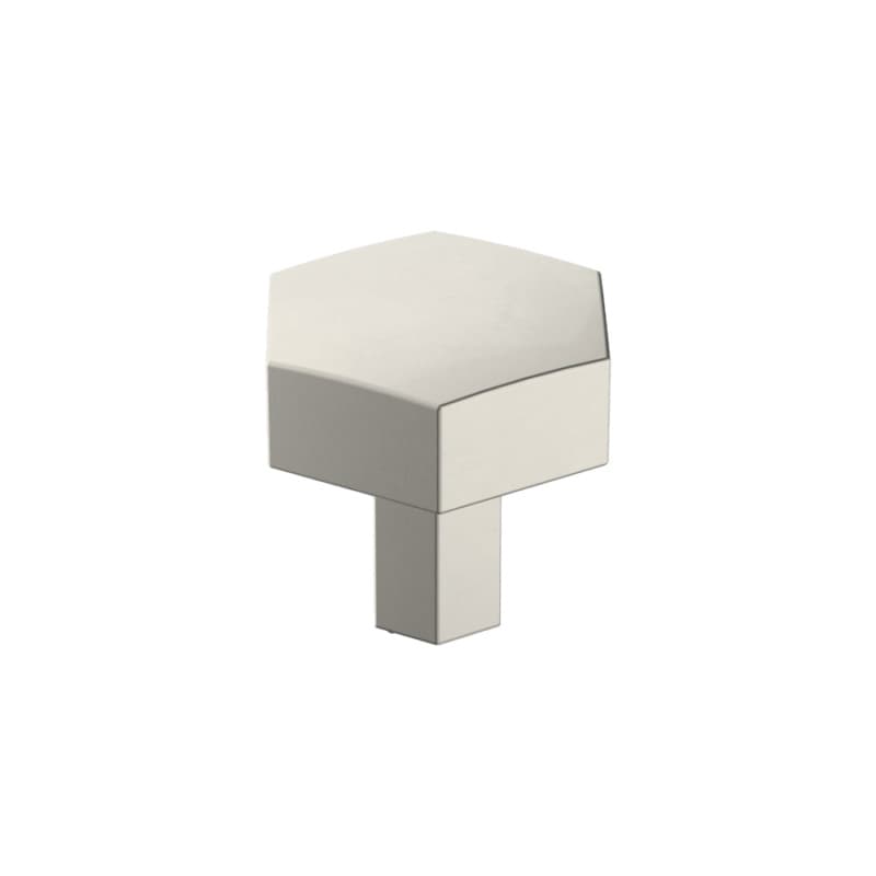 1-1/4" Caliber Hexagonal Knob, Satin Nickel
