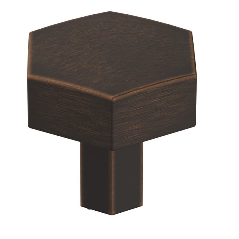 1-1/4" Caliber Hexagonal Knob, Oil-Rubbed Bronze
