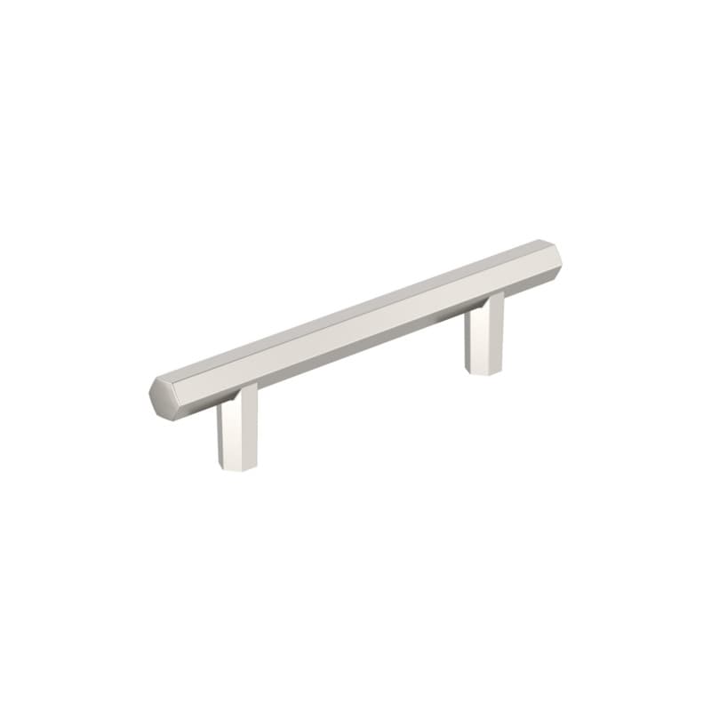 3-3/4" Caliber Cabinet Pull, Polished Nickel