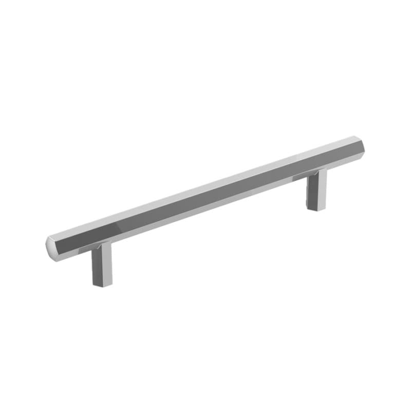 128mm Caliber Bar Pull, Polished Chrome