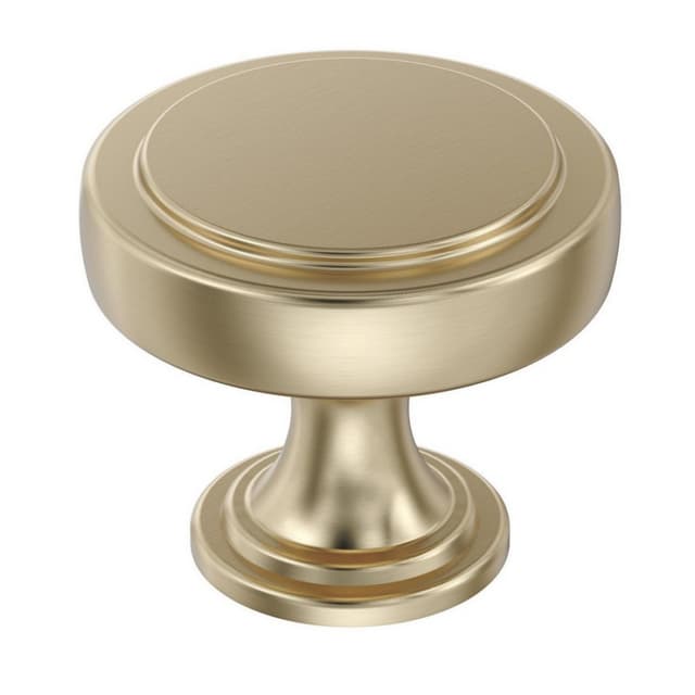 1-3/8" Exceed Cabinet Knob, Golden Champagne