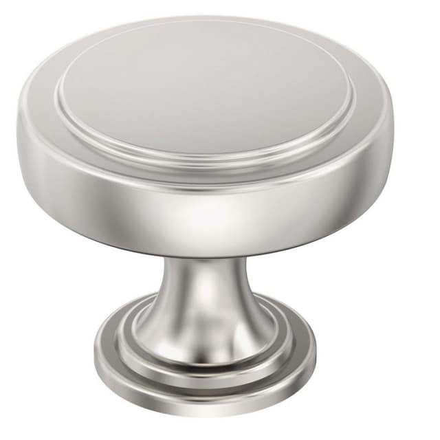 1-3/8" Exceed Cabinet Knob, Polished Nickel