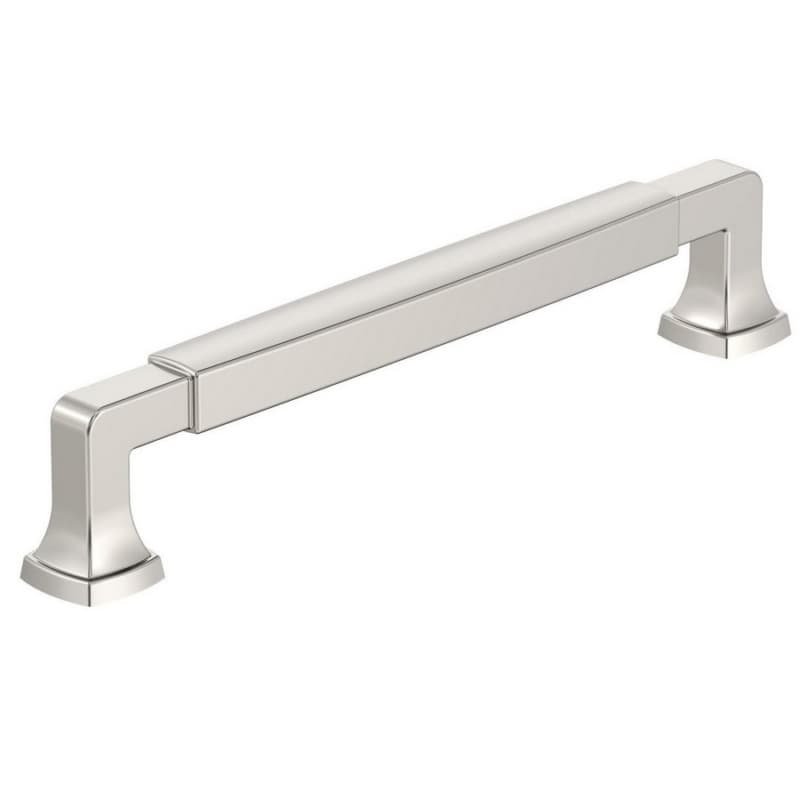 6-5/16" Stature Cabinet Pull, Polished Nickel