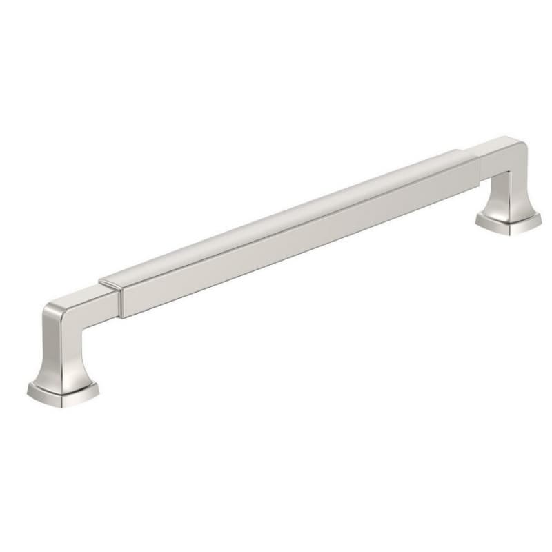 8-13/16" Stature Cabinet Pull, Polished Nickel