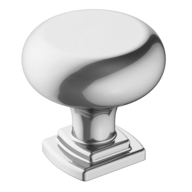 1-1/4" Surpass Mushroom Knob, Polished Chrome Finish
