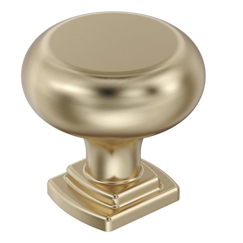 1-1/4" Surpass Cabinet Knob, Golden Champagne