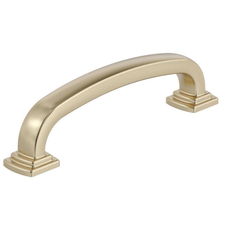 3-3/4" Surpass Cabinet Pull, Golden Champagne