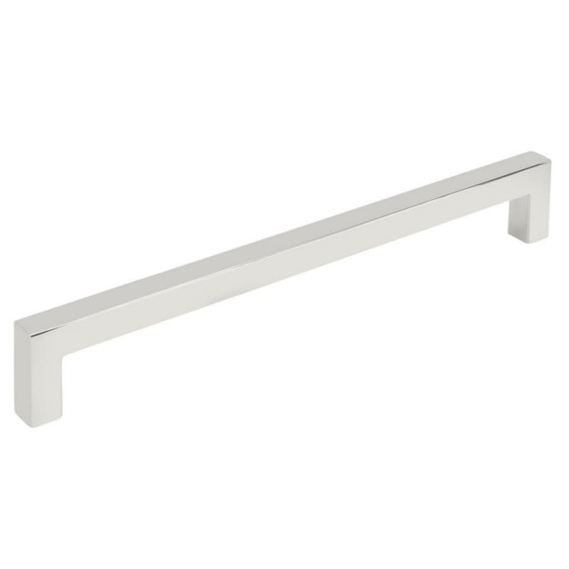 7-9/16" Monument Cabinet Pull, Polished Nickel