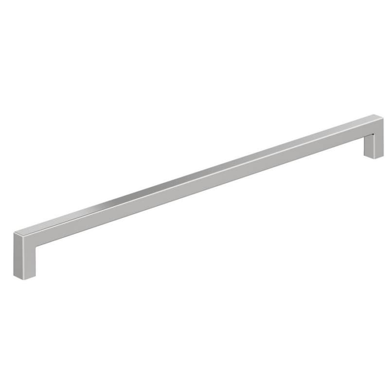 12-5/8" Monument Cabinet Pull, Polished Chrome