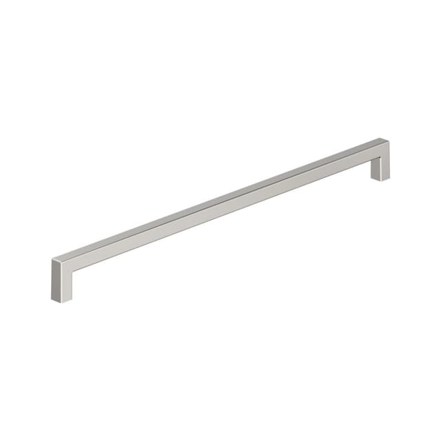 12-5/8" Monument Cabinet Pull, Polished Nickel