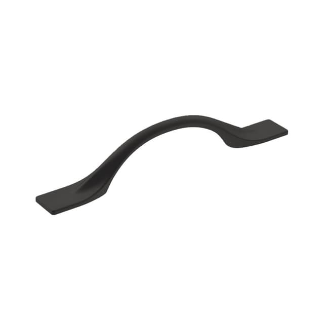 3-3/4" Uprise Cabinet Pull, Matte Black