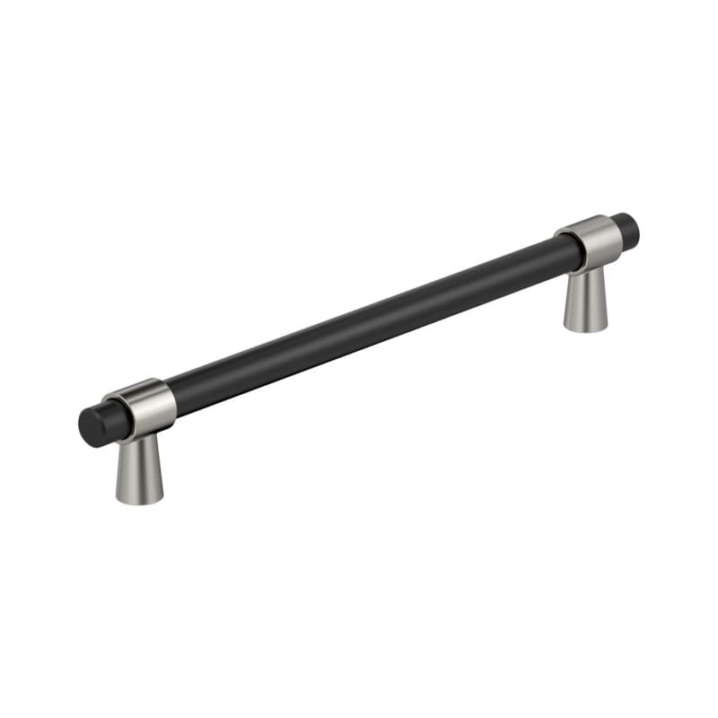 12" Mergence Appliance Pull, Matte Black/Polished Nickel