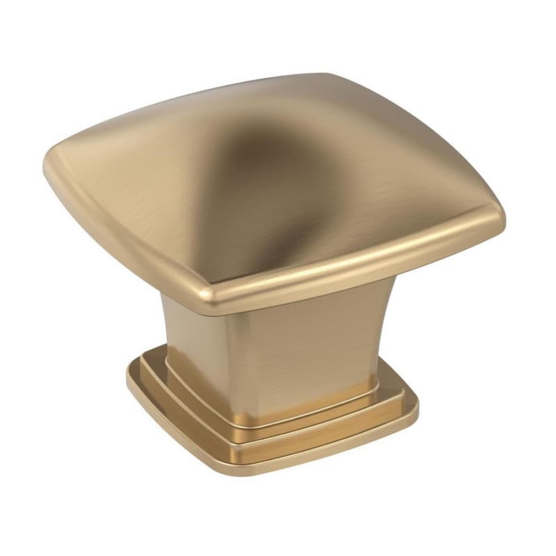 1-3/16" Garfield Cabinet Knob, Champagne Bronze