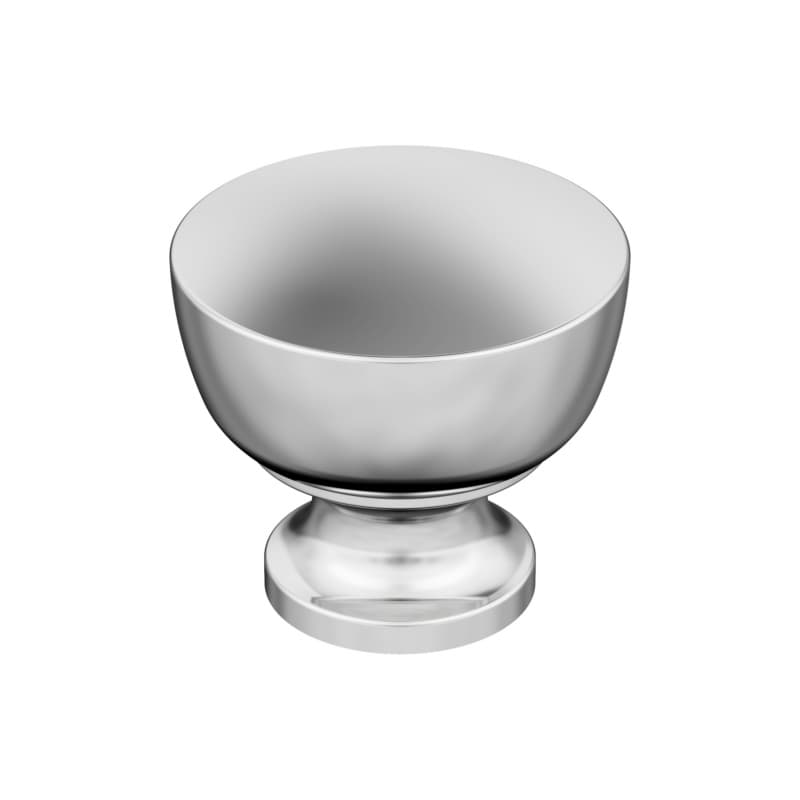 1-1/4" Chalice Cabinet Knob, Polished Chrome