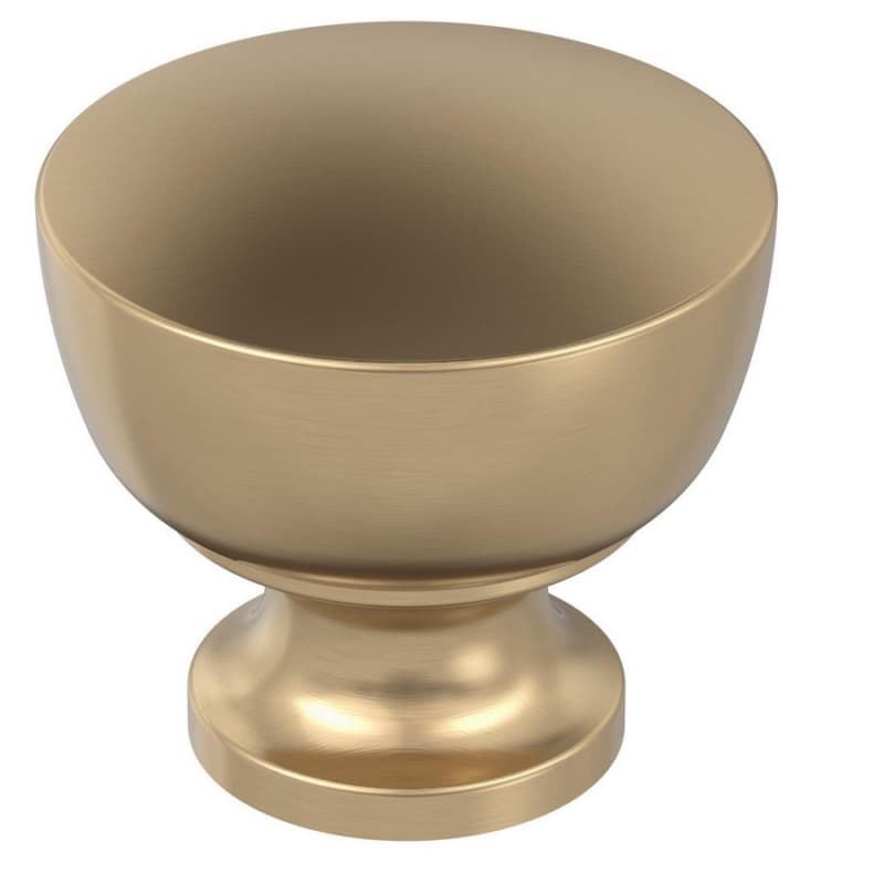 1-1/4" Chalice Cabinet Knob, Champagne Bronze