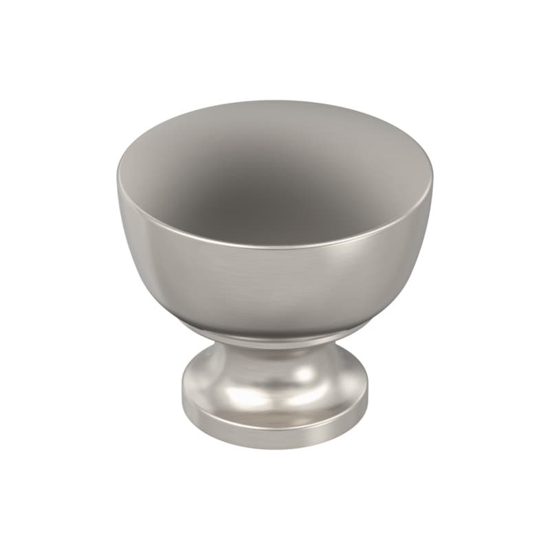 1-1/4" Chalice Cabinet Knob, Satin Nickel