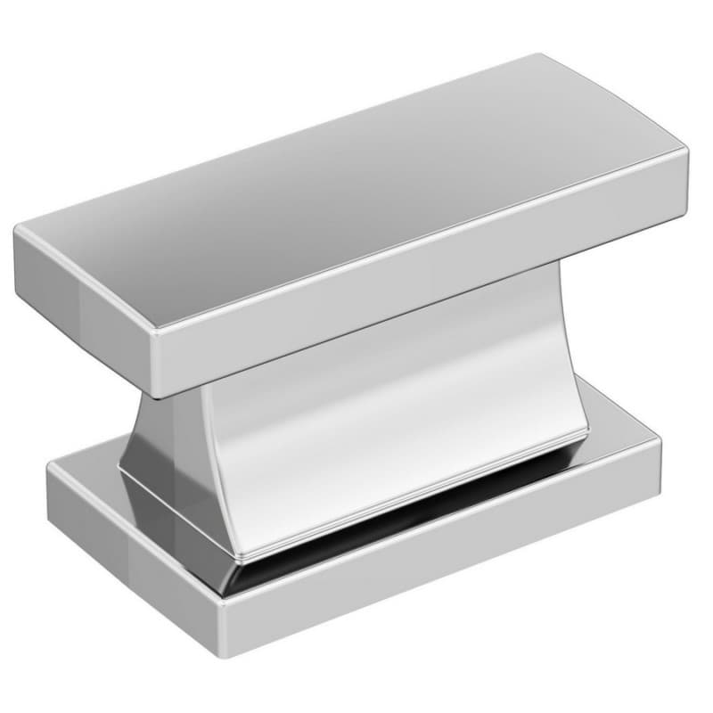 1-7/16" Socle Cabinet Knob, Polished Chrome