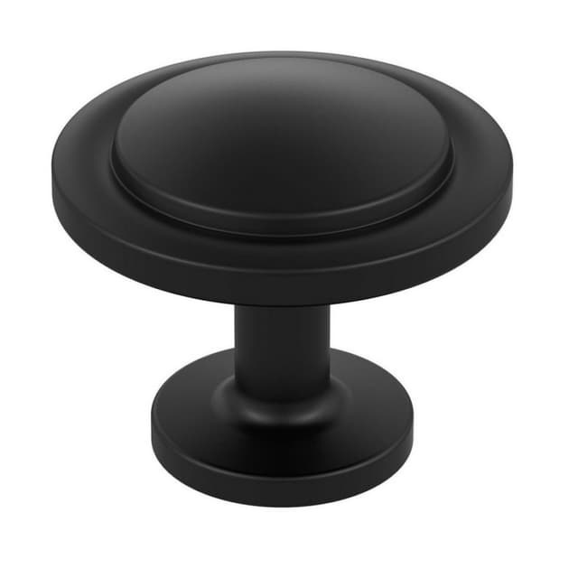 1-3/16" Loop Cabinet Knob, Matte Black