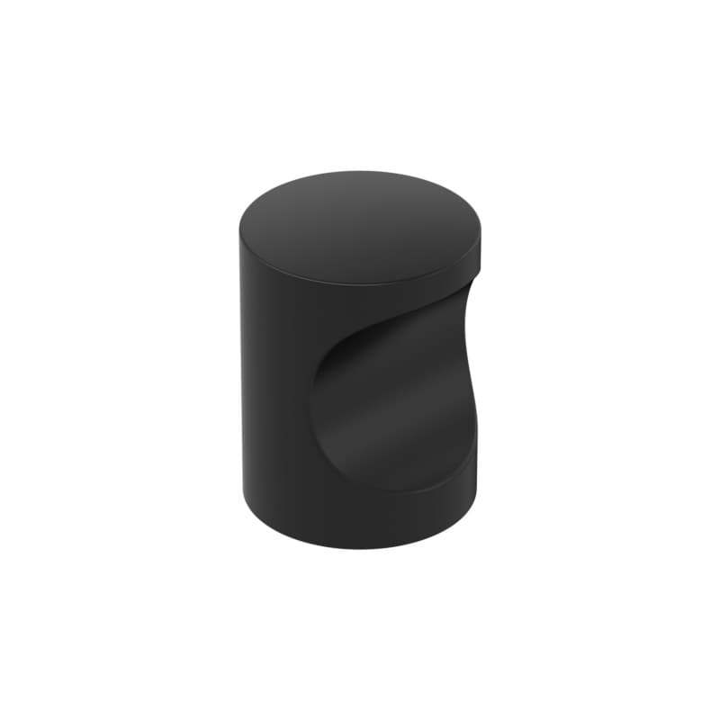 11/16" Whistle Cabinet Knob, Matte Black