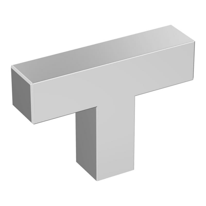1-15/16" Intersect Cabinet T-Knob, Polished Chrome