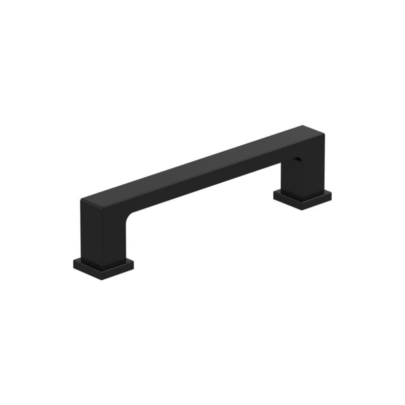 3-3/4" Bridgeport Cabinet Pull, Matte Black