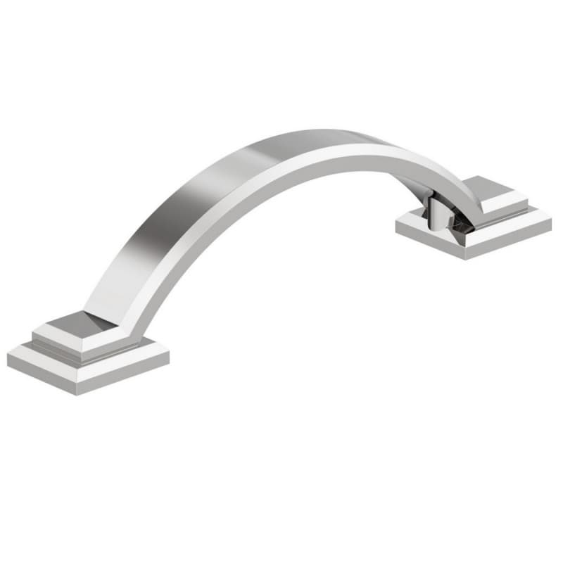 3" Sheffield Cabinet Pull, Polished Chrome