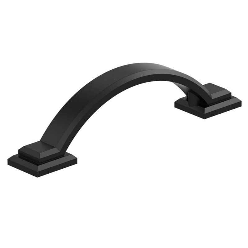 3" Sheffield Cabinet Pull, Matte Black
